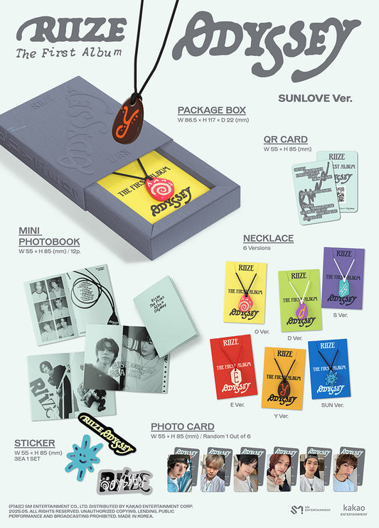 RIIZE Odyssey (Sunlove Limited Edition)