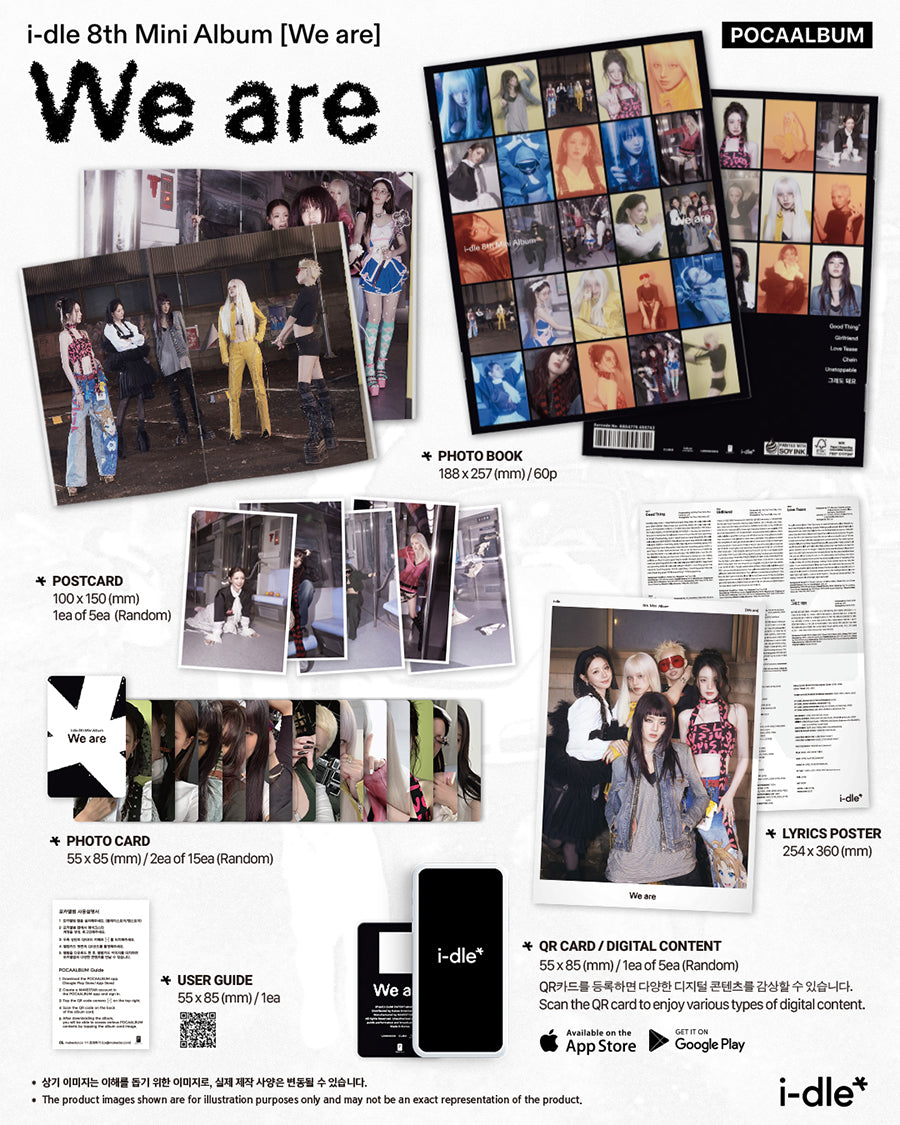i-dle 8th Mini Album POCAALBUM (Photobook Ver.)
