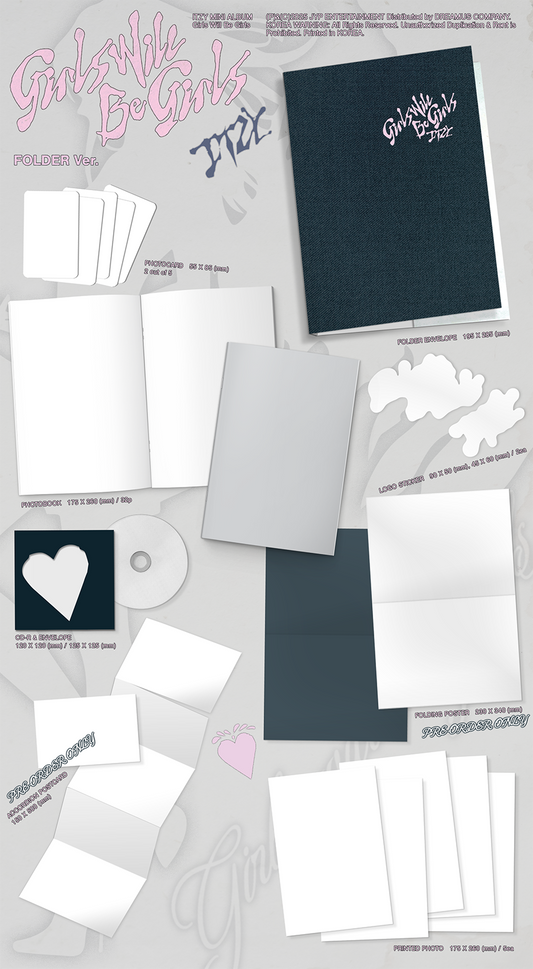 ITZY Girls Will Be Girls (Folder Ver.)