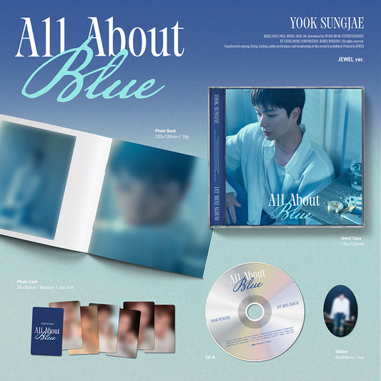 Yook Sungjae All About Blue (Jewel Ver.)