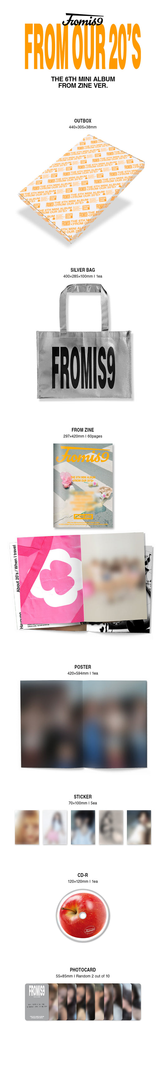 fromis_9 From Our 20's (From Zine Ver.)