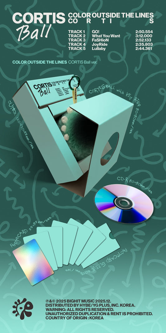 CORTIS Color Outside The Lines (CORTIS Ball Ver.)