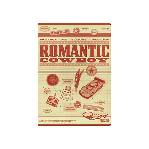 Nichkhun 2026 Season's Greetings Romantic Cowboy