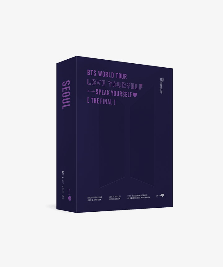 [Weverse] BTS World Tour Love Yourself : Speak Yourself The Final Blu-ray