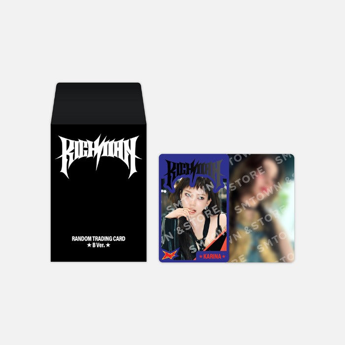 aespa aespa Week #Rich Man Pop-Up - Random Trading Card Set