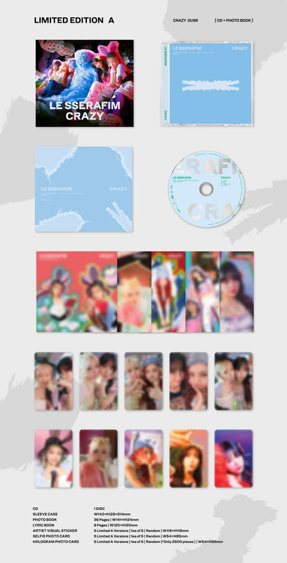 Le Sserafim Crazy (Japan Release)