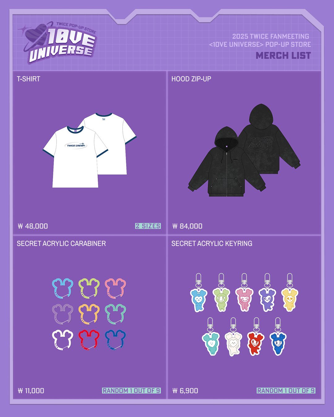 TWICE 10ve universeファンミーティング ポップアップ ミナ TWICE 10VE UNIVERSE ポップアップ フォトセット ミナ TWICE] 2025