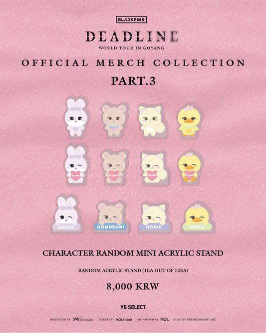 Blackpink World Tour Deadline in Goyang Official MD