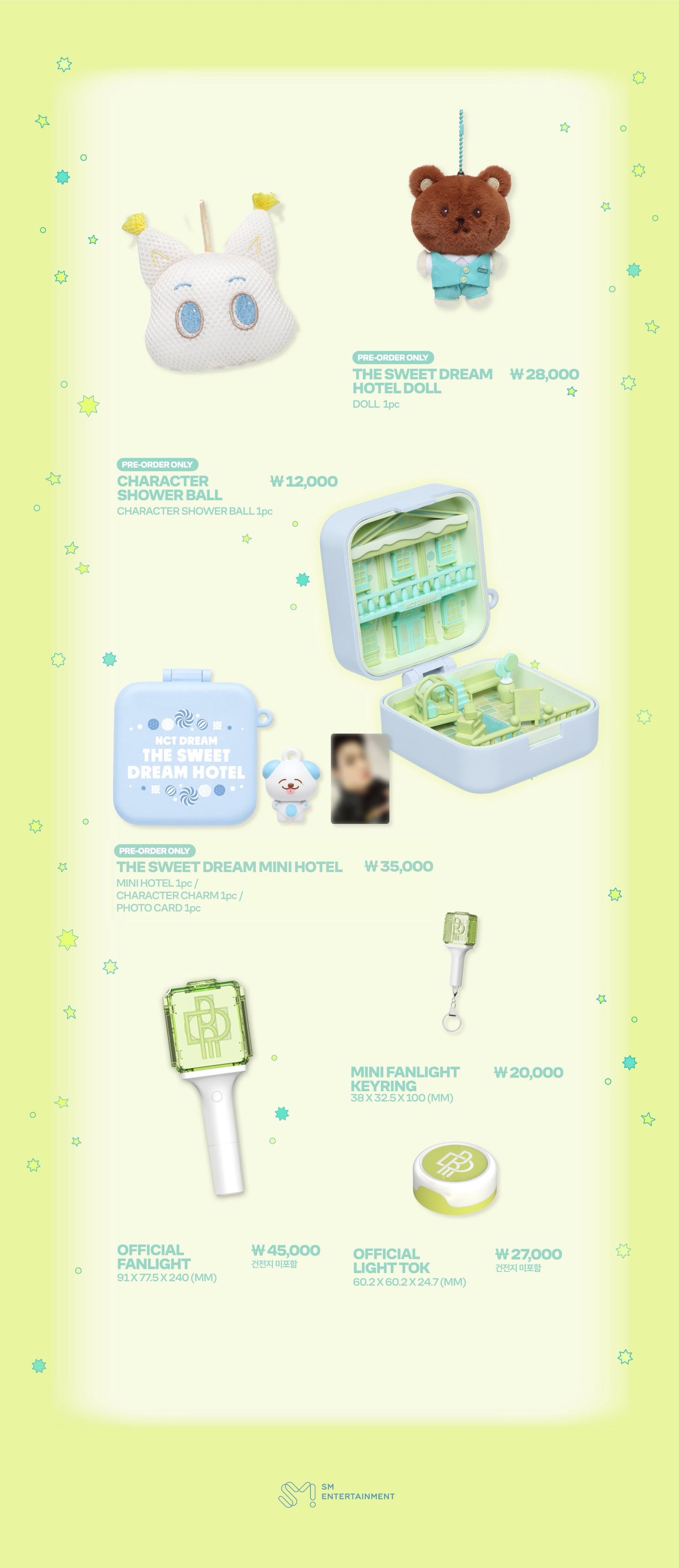 NCT Dream 10th Anniversary Party The Sweet Dream Hotel Official MD