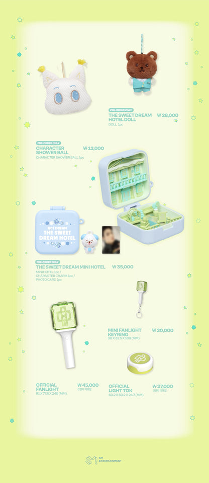NCT Dream 10th Anniversary Party The Sweet Dream Hotel Official MD