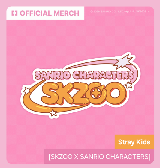 Stray Kids SKZOO x Sanrio Characters Official MD