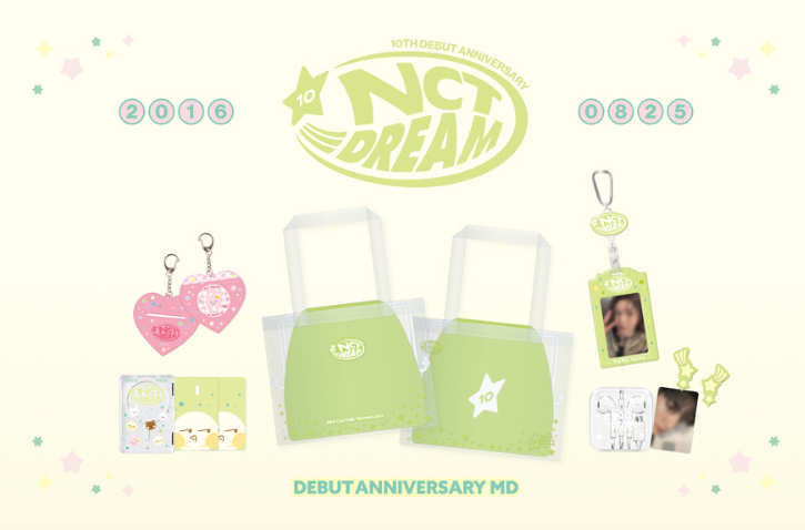 NCT Dream 10th Anniversary Official MD