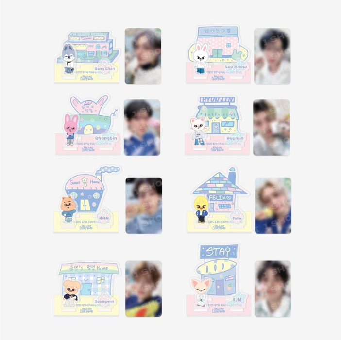 Stray Kids 6th Fanmeeting Stay In Our Little House Official MD - Secret Acrylic Stand
