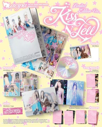 aespa Kiss N Tell (Limited Edition Ver.)