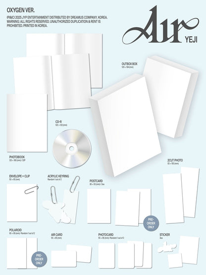 [Site Benefit] Yeji Air (Oxygen Pack Ver.)
