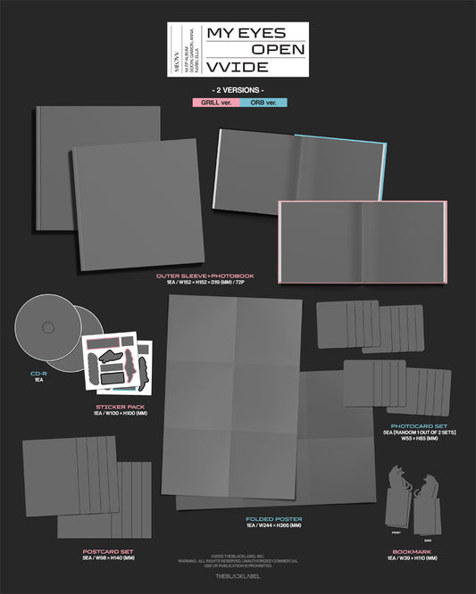 MEOVV My Eyes Open VVide (Photobook Ver.)