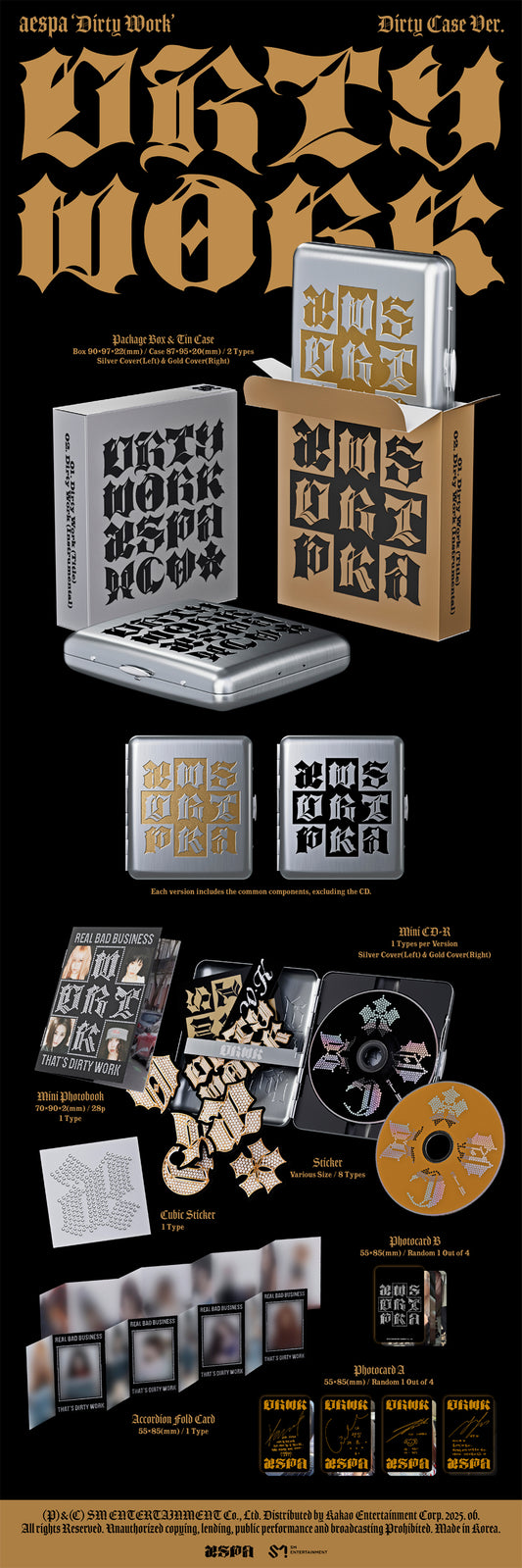 aespa Dirty Work (Dirty Case Ver.)