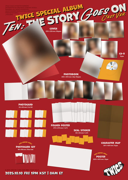 [Site Benefit] Twice Ten : The Story Goes On (Cast Ver.)