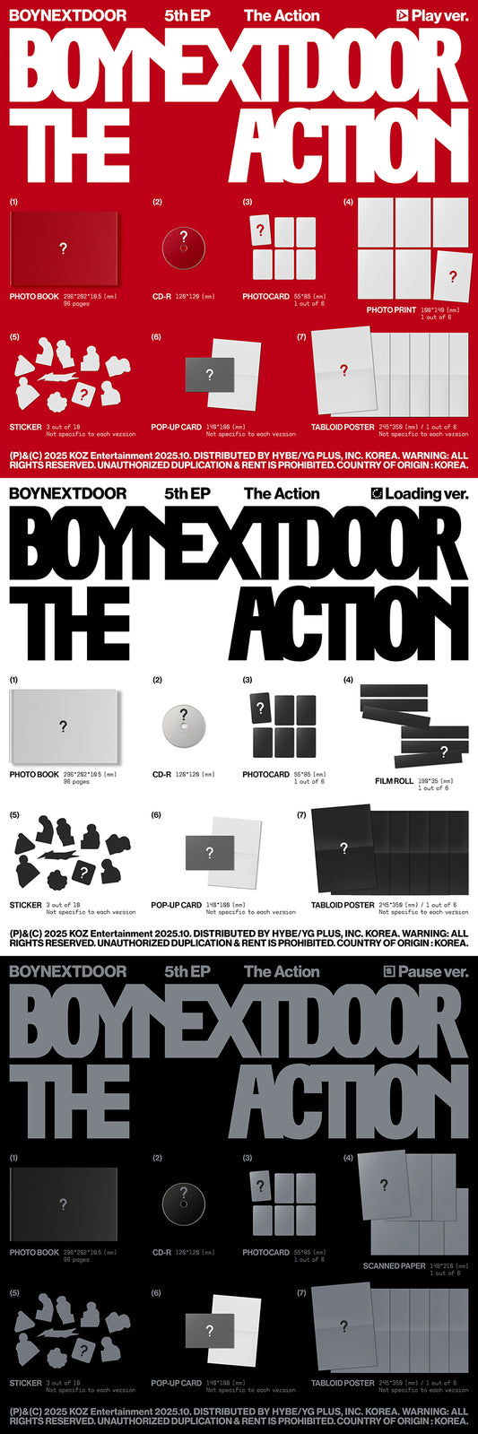 [Site Benefit] BOYNEXTDOOR The Action