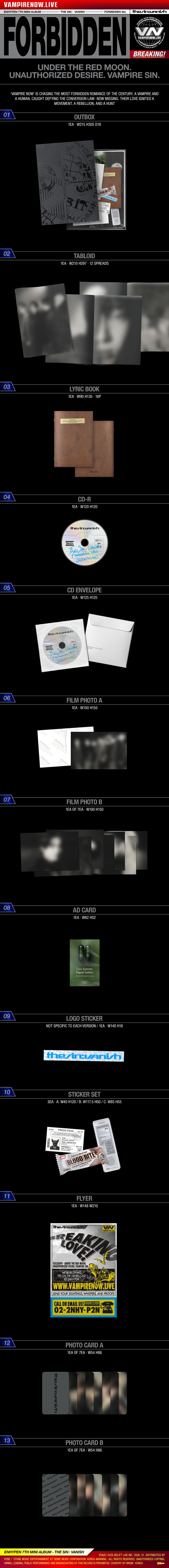 Enhypen The Sin : Vanish