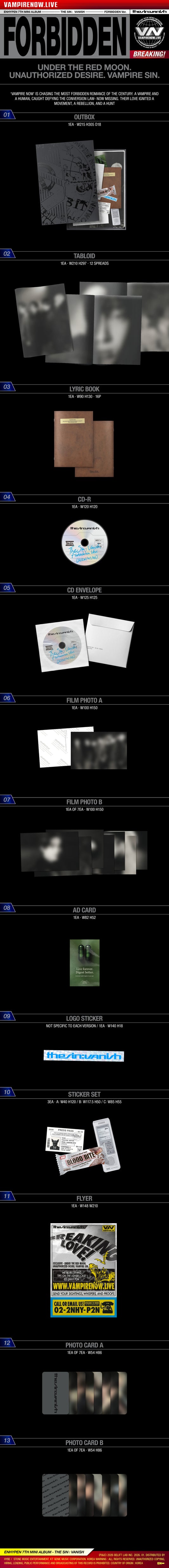 Enhypen The Sin : Vanish