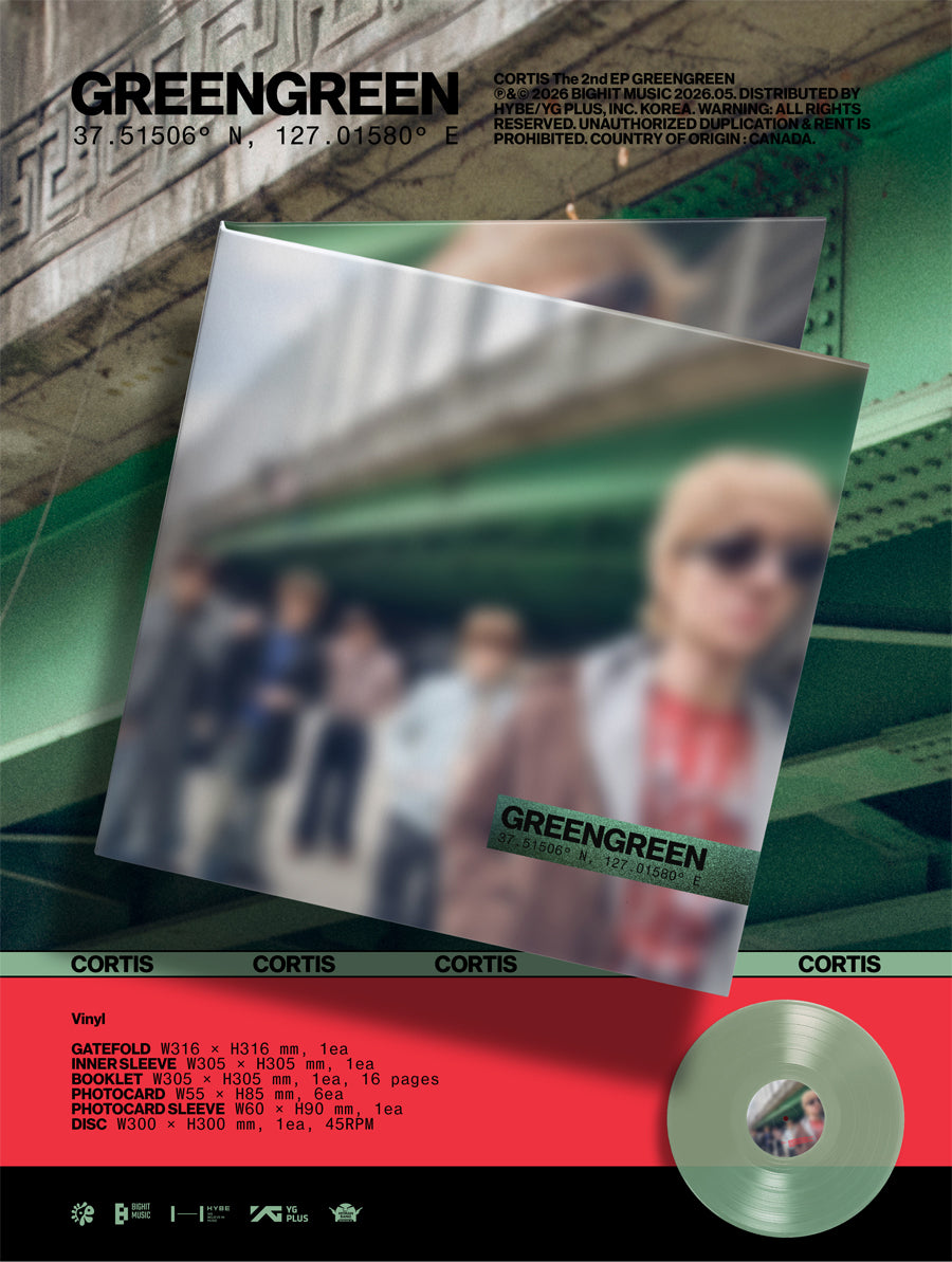 CORTIS GreenGreen (LP Ver.)