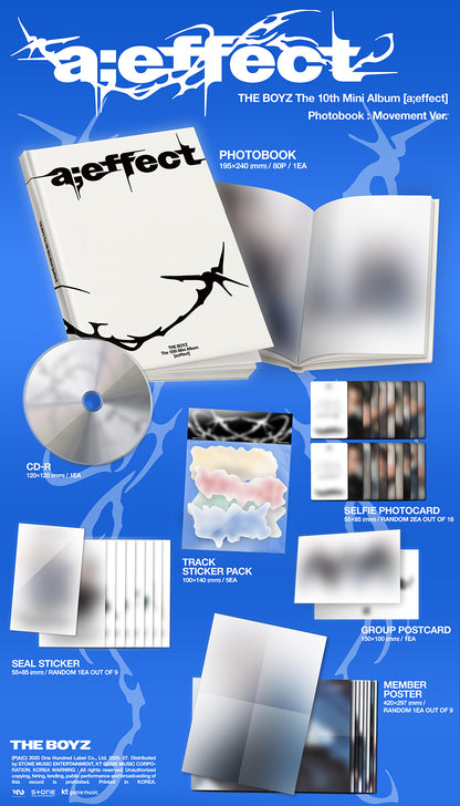 [Site Benefit] The Boyz a;effect (Photobook Ver.)
