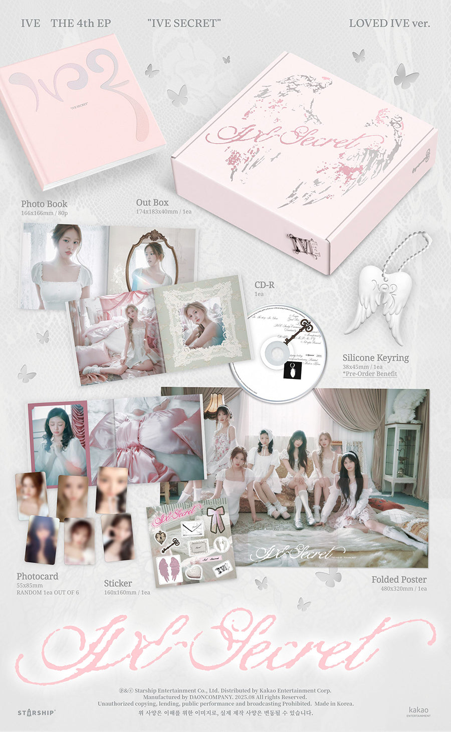 新品未開封 IVE SECRET LOVED IVE Ver. アルバム 10個 IVE IVE Secret (Loved IVE Ver.) – Poptheshop