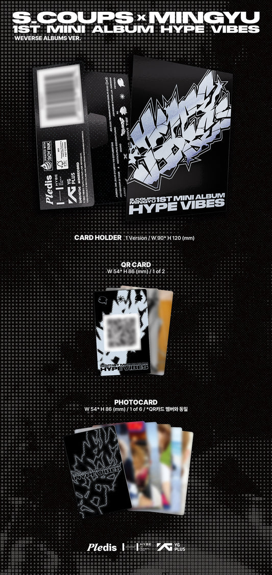 [Site Benefit] S.Coups X Mingyu Hype Vibes (Weverse Albums Ver.)