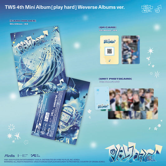 TWS play hard (Weverse Albums Ver.)