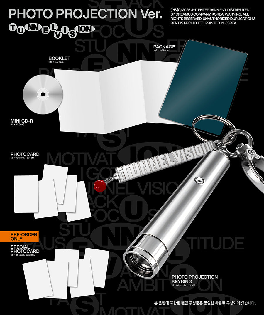 [Site Benefit] ITZY Tunnel Vision (Photo Projection Ver.)