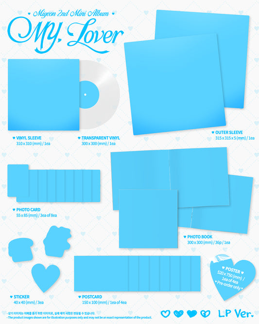 Miyeon MY, Lover (LP Ver.)