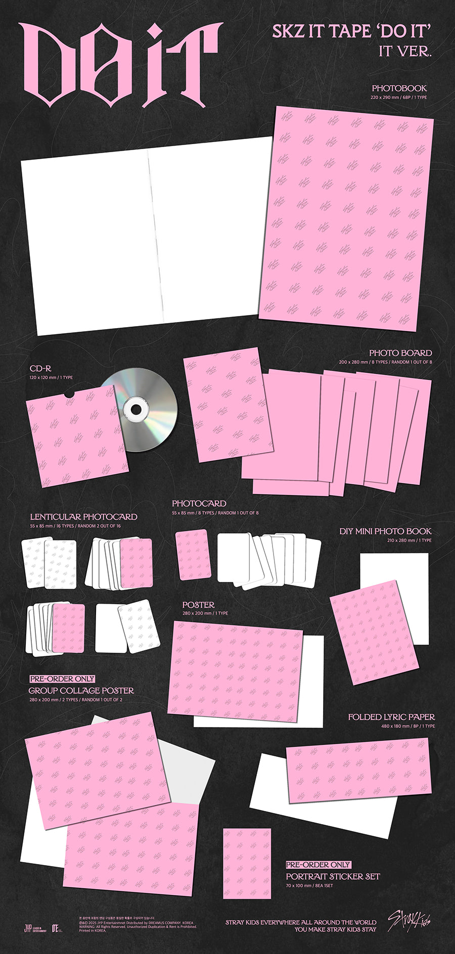 Stray Kids SKZ It Tape Do It (It Ver.) – Poptheshop
