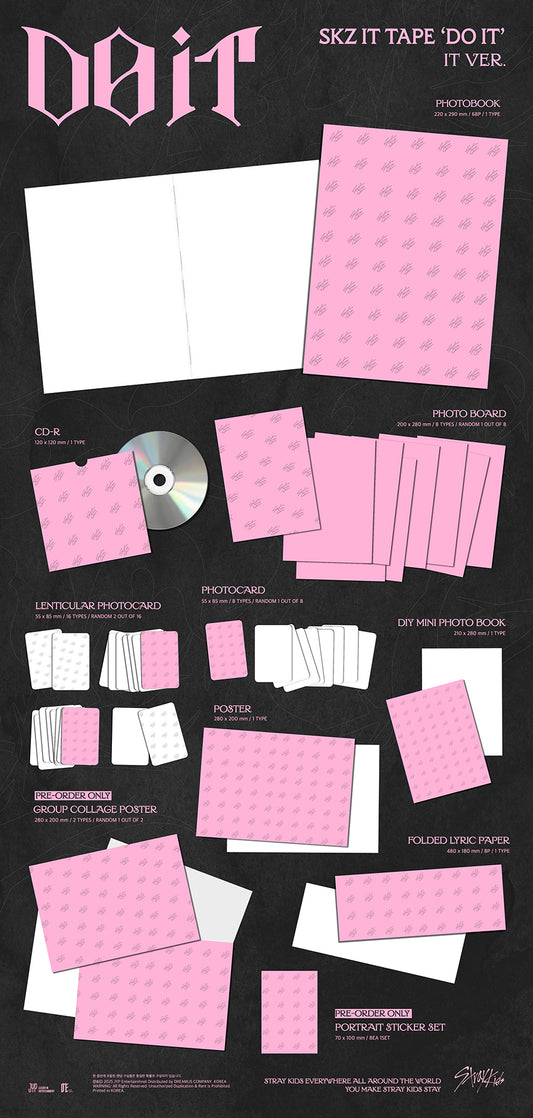 [Site Benefit] Stray Kids SKZ It Tape Do It (It Ver.)