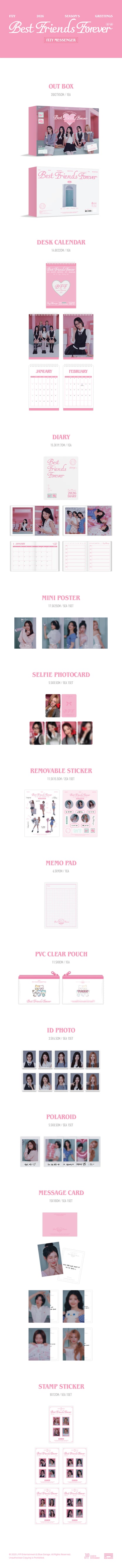 ITZY 2026 Season's Greetings Best Friends Forever