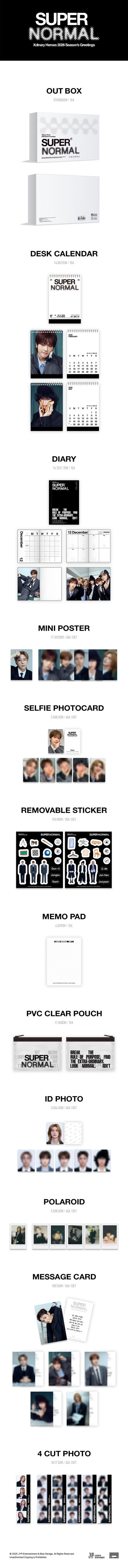 Xdinary Heroes 2026 Season's Greetings Super Normal