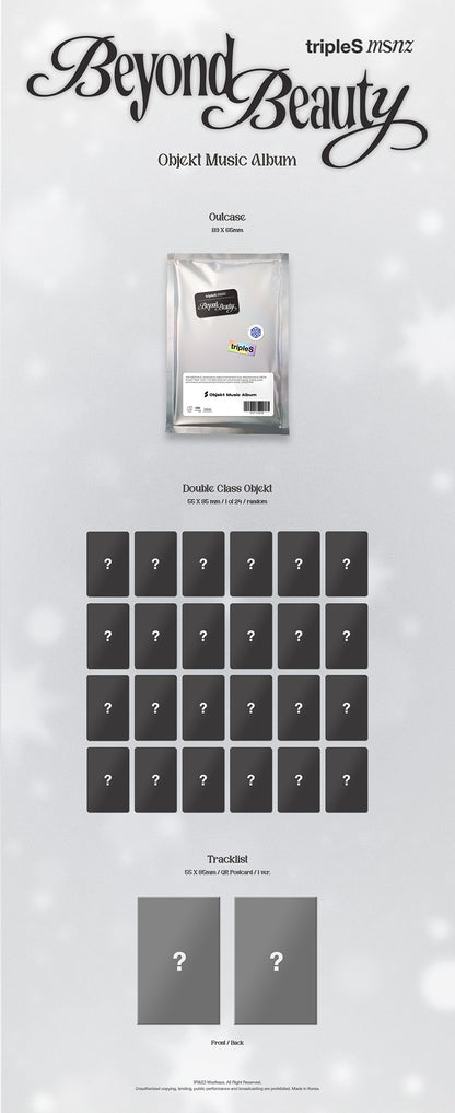 [Site Benefit] tripleS msnz Beyond Beauty (Objket Music Album)