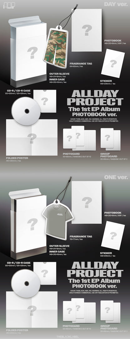[Site Benefit] ALLDAY PROJECT ALLDAY PROJECT (Photobook Ver.)