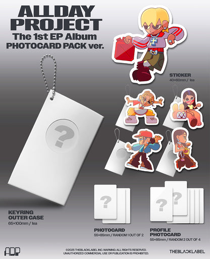 [Site Benefit] ALLDAY PROJECT ALLDAY PROJECT (Photocard Pack Ver.)