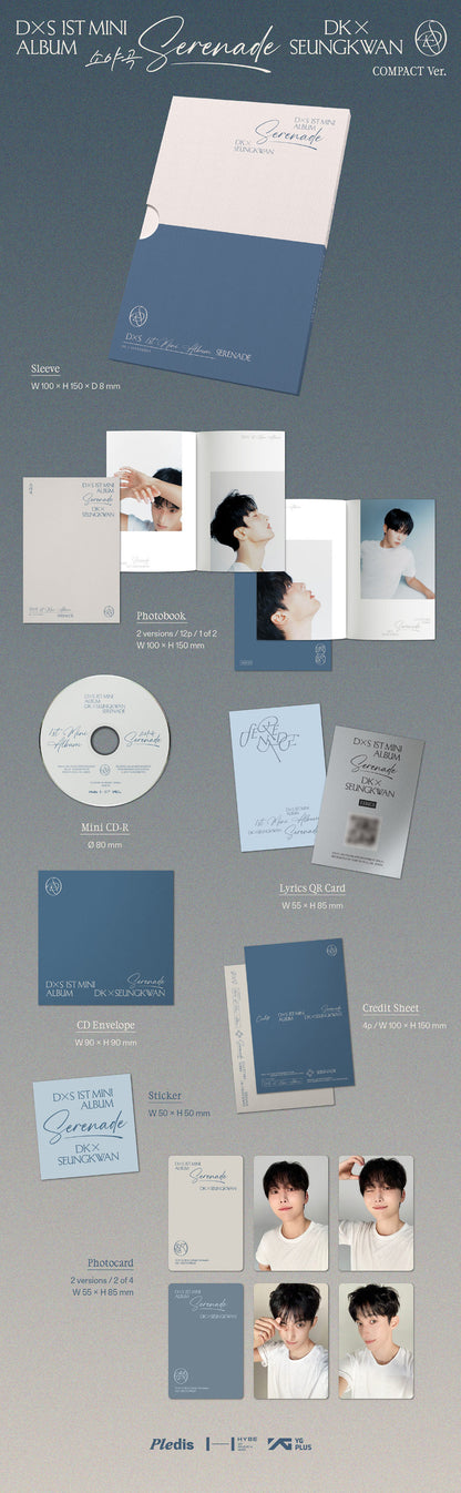 [Site Benefit] DXS (DK x Seungkwan) Serenade (Compact Ver.)