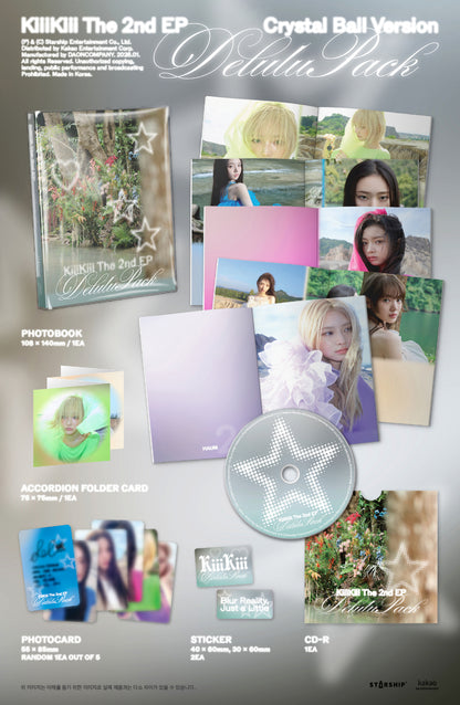 [Site Benefit] KiiiKiii Delulu Pack (Crystal Ball Ver.)