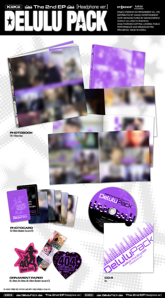 KiiiKiii Delulu Pack (Headphone Ver.)