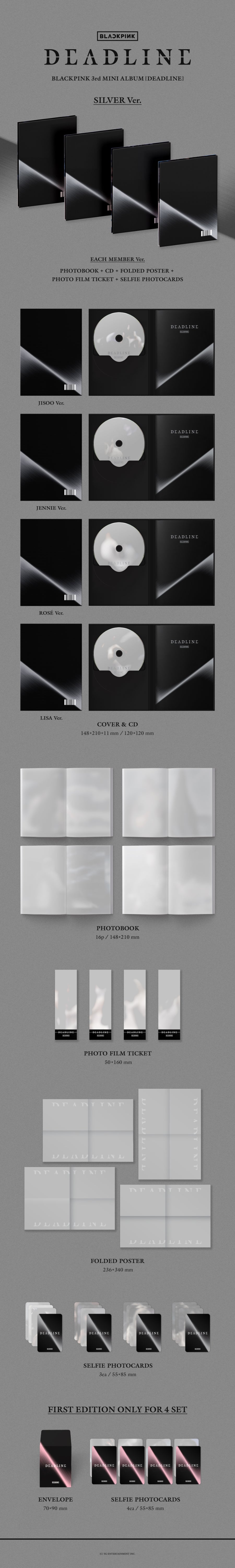 [Site Benefit] Blackpink Deadline (Silver Ver.)