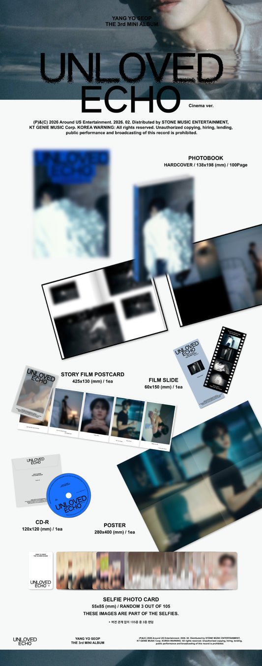 Yang Yo Seop Unloved Echo (Photobook Ver.)