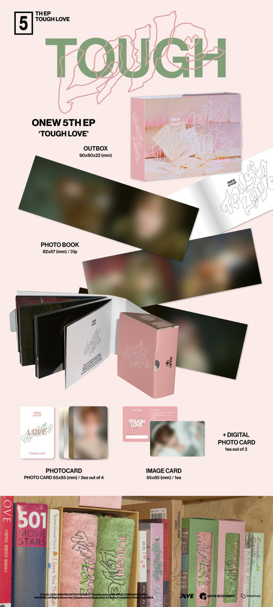 Onew Tough Love (Pocket Book Ver.)