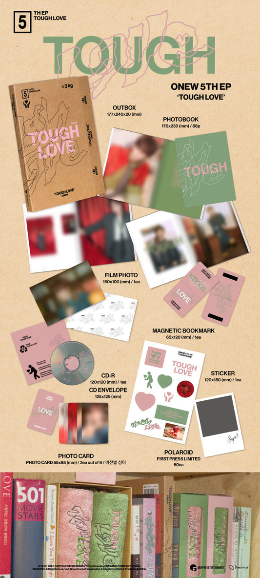 Onew Tough Love (Book Ver.)