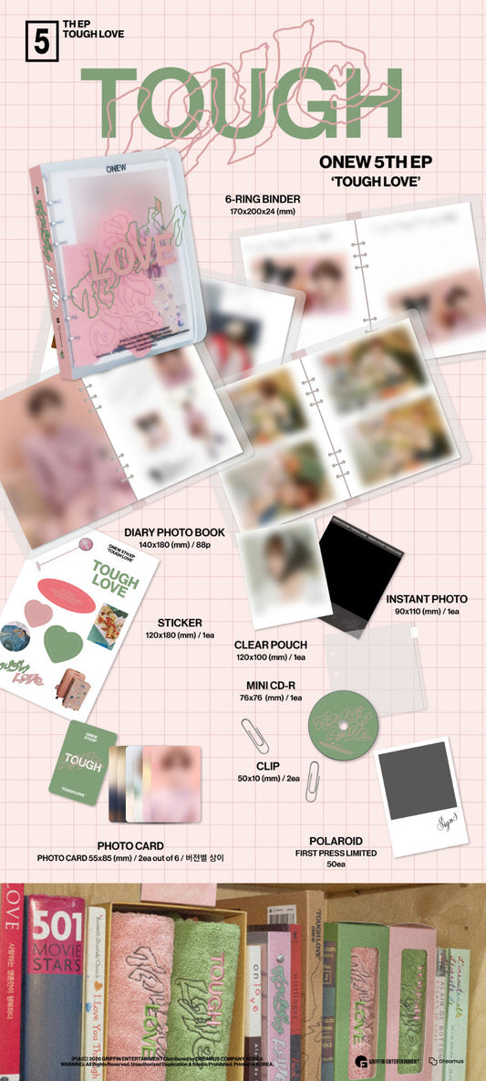 Onew Tough Love (Note Ver.)