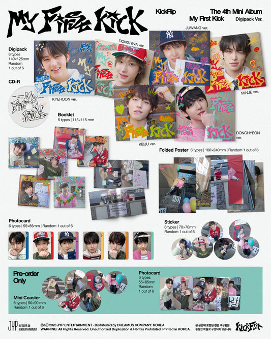 KickFlip My First Kick (Digipack Ver.)