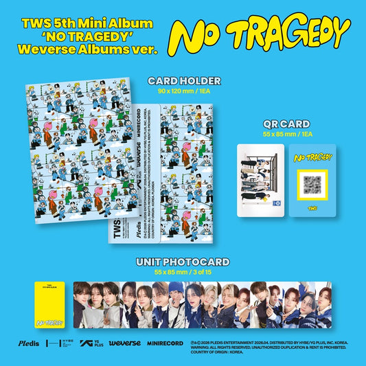 TWS No Tragedy (Weverse Albums Ver.)