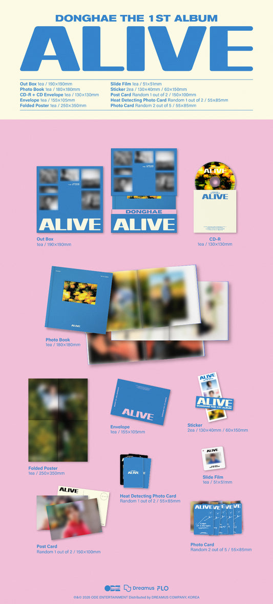 [Site Benefit] Donghae Alive (Photobook Ver.)